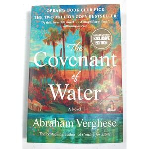 The Covenant of Water by Abraham Verghese-Oprah's Book Club Paperback in English